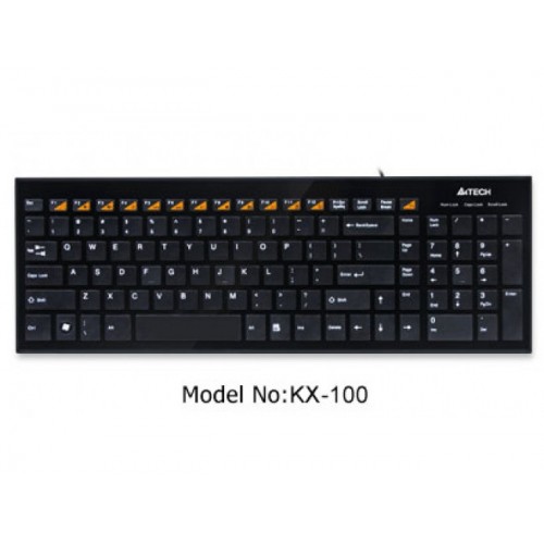 A4TECH Keyboard KX 100(BLACK)